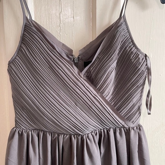 BANANA REPUBLIC TAUPE COLOR‎ CASUAL COCKTAIL DRESS SIZE 00P - Picture 7 of 10